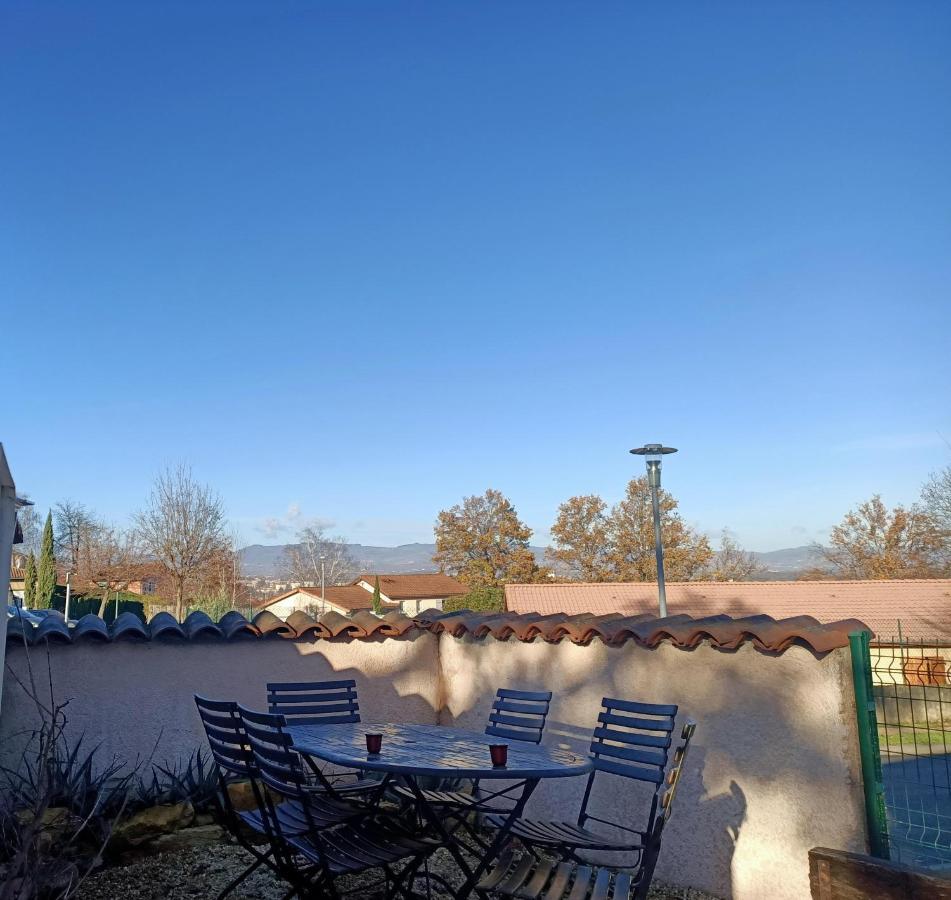 Studio De Jardin "Le Temps D Une Pause" Jusqu'A 4 Personnes En Face Du Beaujolais - Climatisation Et Borne Recharge Vehicule Electrique Montmerle-sur-Saone 외부 사진
