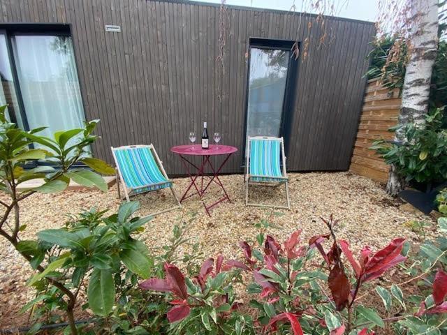 Studio De Jardin "Le Temps D Une Pause" Jusqu'A 4 Personnes En Face Du Beaujolais - Climatisation Et Borne Recharge Vehicule Electrique Montmerle-sur-Saone 외부 사진